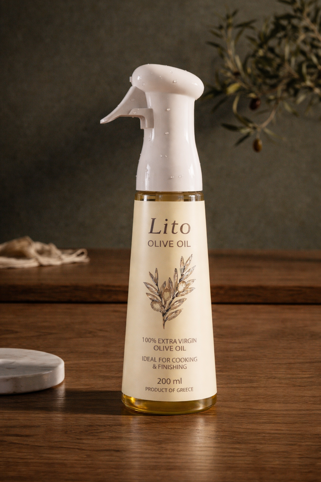 Lito virgin olive oil spray - Cooking spray (200ml)