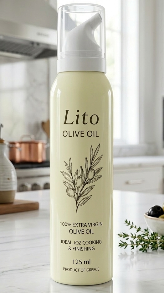 Lιτο virgin olive oil spray - Cooking spray (125ml)